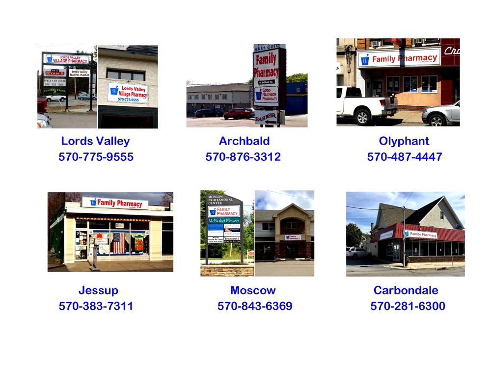 LORD’S VALLEY VILLAGE PHARMACY Updated July 2024 Route 739, Lords