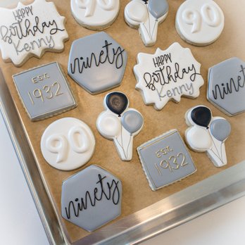 Worth the Dough - a tray of decorated cookies - Desserts Near Me Worth the Dough - a tray of decorated cookies - Desserts Near Me