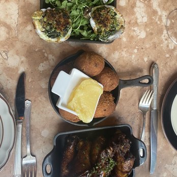 Bird Dog - Hush Puppies, oysters Rockefeller, Chicken Wings - Southern Near Me - New York, New York Bird Dog - Hush Puppies, oysters Rockefeller, Chicken Wings - Southern Near Me - New York, New York