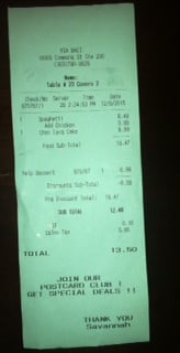 Menu photo 8 Via Baci Lone Tree, CO