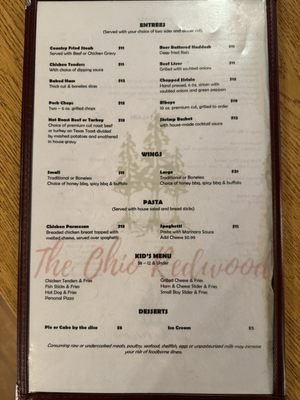 Menu photo 8 The Ohio Redwood Belpre, OH Menu photo 8 The Ohio Redwood Belpre, OH