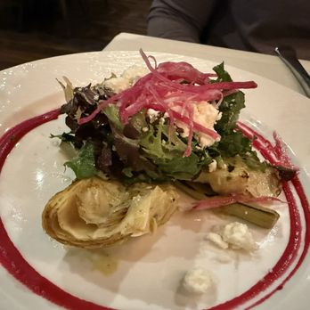 Park & Howard Bistro - Grilled Artichoke* ** - New American Near Me - Burlingame, California
