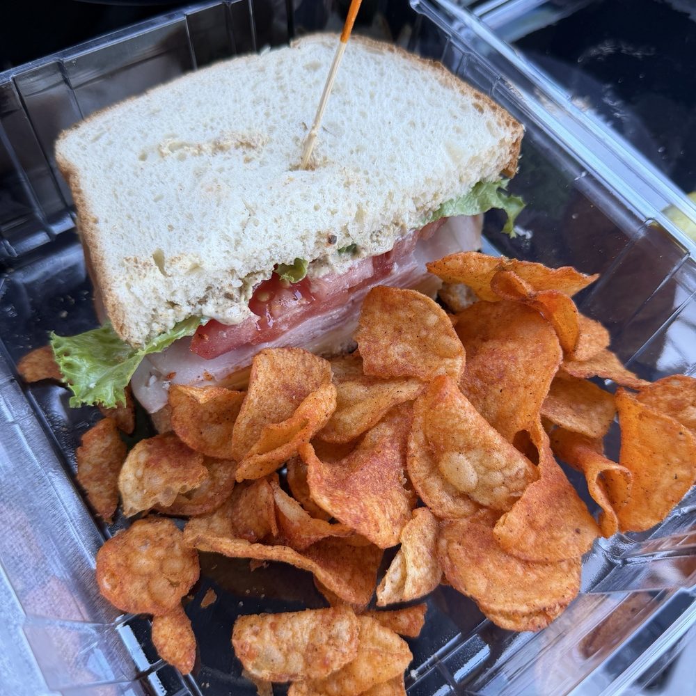Ketchie Creek Bakery and Cafe - Clemmons - Bbq chicken cheddar melt with chips. - Delis Near Me - Clemmons, North Carolina Ketchie Creek Bakery and Cafe - Clemmons - Bbq chicken cheddar melt with chips. - Delis Near Me - Clemmons, North Carolina
