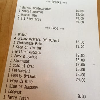 Rose's Luxury - The sides of Winning and Awesome are always appreciated. - New American Near Me - Washington, DC, District of Columbia