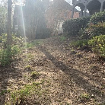 The Lawn Squad - Before - Landscaping Near Me - White, Georgia