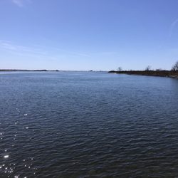Philip B Healey Beach - Jones Beach in the distance.