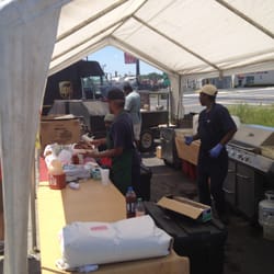 Crazy Ribman - Interior of the tent like setup
