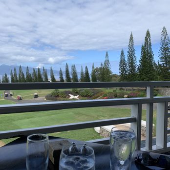 Kapalua Golf - Dining area view - Golf Near Me - Lahaina, Hawaii