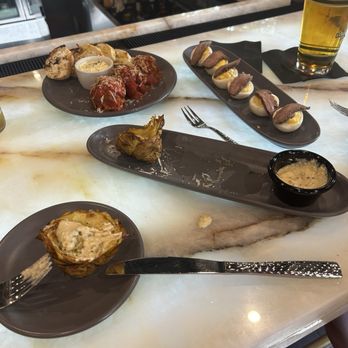 T Squared Tees & Taps - Steak Deviled Eggs, fried artichokes, Mulberry meatballs. - Golf Near Me - Orchard Park, New York T Squared Tees & Taps - Steak Deviled Eggs, fried artichokes, Mulberry meatballs. - Golf Near Me - Orchard Park, New York
