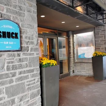 Shuck Seafood and Raw Bar - Front of the restaurant - Seafood Near Me - Halifax, Nova Scotia Shuck Seafood and Raw Bar - Front of the restaurant - Seafood Near Me - Halifax, Nova Scotia