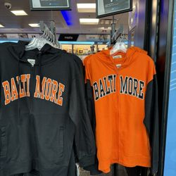 Hudson News of Maryland - What hey deal on these Oriole a hoodies!