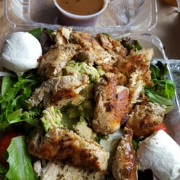 Grilled Chicken Caesar Salads