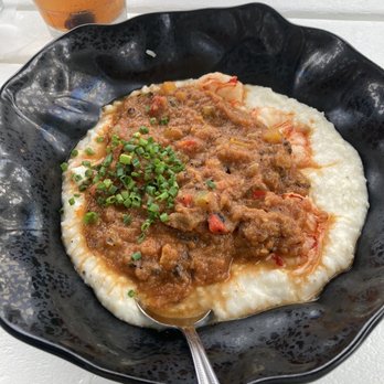 Hook & Barrel - Shrimp and grits (no sausage) - Seafood Near Me - Myrtle Beach, South Carolina Hook & Barrel - Shrimp and grits (no sausage) - Seafood Near Me - Myrtle Beach, South Carolina