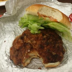 Wendy's - Burnt and dry..... homestyle chicken sandwich