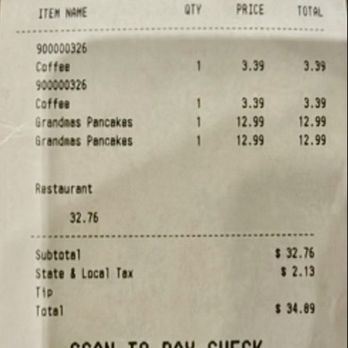 Cracker Barrel Old Country Store - How expensive it is for the food they provided that was burnt. - Breakfast & Brunch Near Me - Daytona Beach, Florida