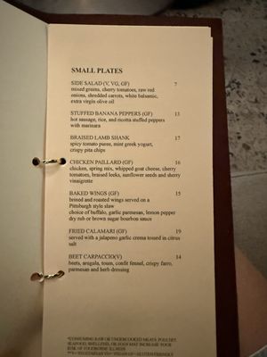Menu photo 4 Whisper Pittsburgh, PA Menu photo 4 Whisper Pittsburgh, PA