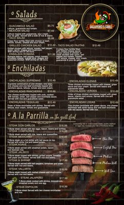 Menu photo 3 Jalapeños Grill Hill City, KS