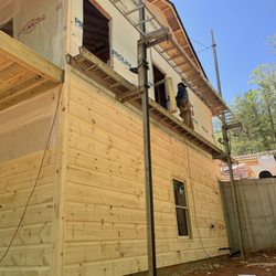 Luna Exteriors - New construction cabin siding job in north Georgia.