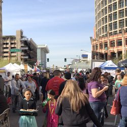 Food City Tamale Festival - Absolutely packed on a Sunday