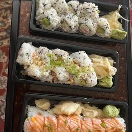Sushi Rolls from Mix Sushi Bar Sushi Rolls from Mix Sushi Bar