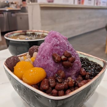 Meet Fresh - Ube milk shaved ice - Desserts Near Me - Brooklyn, New York Meet Fresh - Ube milk shaved ice - Desserts Near Me - Brooklyn, New York