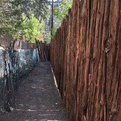 J Allen construction - Life edge redwood fence