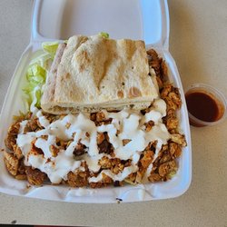 Skewers Halal - Chicken and rice