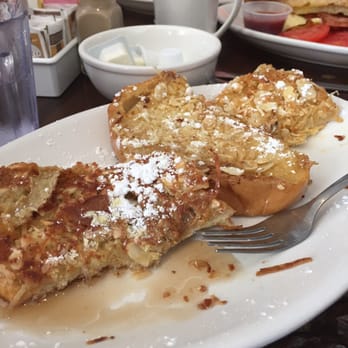 Lighthouse Cafe - Coconut & almond French toast, delicious!! - Breakfast & Brunch Near Me - Sanibel, Florida Lighthouse Cafe - Coconut & almond French toast, delicious!! - Breakfast & Brunch Near Me - Sanibel, Florida