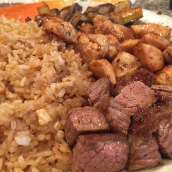 Kyodai Sushi Rock - Steak & Chicken Combo (zoomed) - Sushi Bars Near Me - Orange Park, Florida Kyodai Sushi Rock - Steak & Chicken Combo (zoomed) - Sushi Bars Near Me - Orange Park, Florida