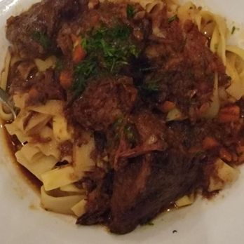 Robert's Scratch Kitchen - Short Rib Pasta Braised beef short ribs served over homemade pasta - New American Near Me - Totowa, New Jersey
