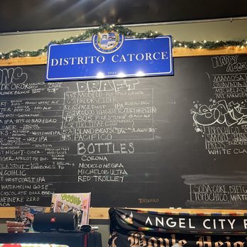 Distrito Catorce - Drinks Menu - Bars Near Me - Los Angeles, California