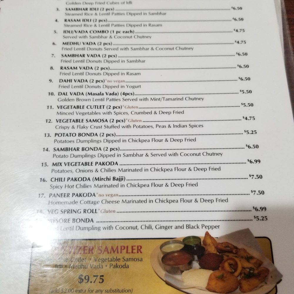 Udipi Cafe - Menu - Indian Near Me - Monroeville, Pennsylvania Udipi Cafe - Menu - Indian Near Me - Monroeville, Pennsylvania