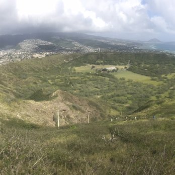 Diamond Head State Monument - Panoramic view of the summit - Parks Near Me - Honolulu, Hawaii
