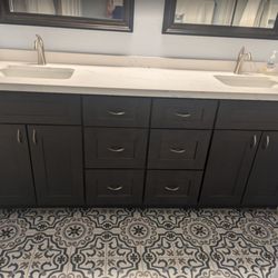 Cabinets 4 Less - 4 cabinets (24" sink bases, 15" drawer units)