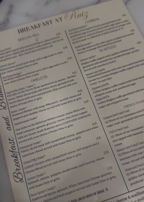 Menu photo 1 Breakfast at Ruiz Elgin, SC