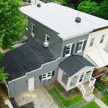 ROI Construction - Beautiful White TPO Roof & Architectural Shingle Combo Job - Roofing Near Me - Millersville, Maryland ROI Construction - Beautiful White TPO Roof & Architectural Shingle Combo Job - Roofing Near Me - Millersville, Maryland