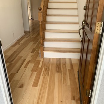 FZ Ogawa Flooring - a view of a wooden staircase - Flooring Near Me