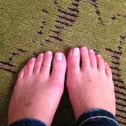 Le Nails - My pretty piggies after my pedi