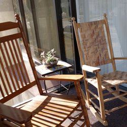 Birch Tree Wellness Massage Therapy - A sunny spot to sit at the top of the stairs