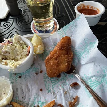 McMenamins Mill Creek - Fish and chips with bland coleslaw - New American Near Me - Mill Creek, Washington McMenamins Mill Creek - Fish and chips with bland coleslaw - New American Near Me - Mill Creek, Washington