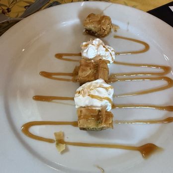 Dametra Cafe - Baklava-Layers of Rich, Sweet Filo Dough - Greek Near Me - Carmel-By-The-Sea, California