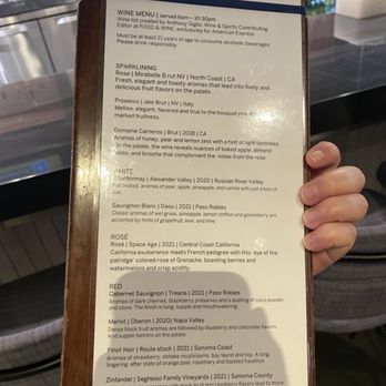 The Centurion Lounge - Drinks menu at bar back page - Airport Lounges Near Me - San Francisco, California The Centurion Lounge - Drinks menu at bar back page - Airport Lounges Near Me - San Francisco, California