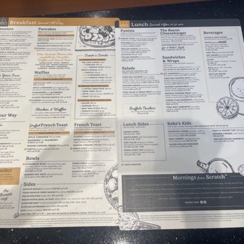 Keke's Breakfast Cafe - Menu - Breakfast & Brunch Near Me - Wesley Chapel, Florida