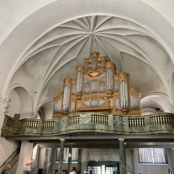 Katarina kyrka - Organ: the facade is a copy of the original from 1763.