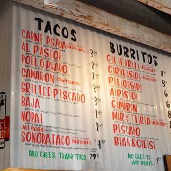 The Taco Stand - The Taco Stand Menu - Tacos Near Me - Encinitas, California