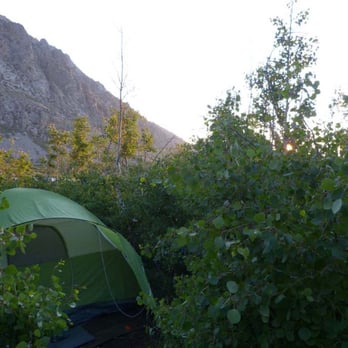 Onion Valley Campground - Nice and secluded tent pad surrounded by chaparral. - Campgrounds Near Me - Independence, California