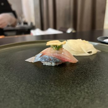 Thirteen Water - Shima Aji/ stripe jack - Sushi Bars Near Me - New York, New York Thirteen Water - Shima Aji/ stripe jack - Sushi Bars Near Me - New York, New York