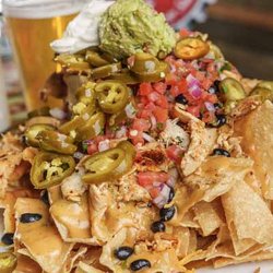Cold Beers & Cheeseburgers - Big Nachos