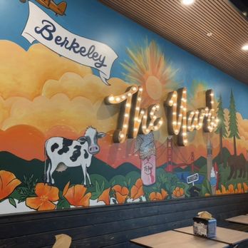 The Yard Milkshake Bar - In store mural - Ice Cream & Frozen Yogurt Near Me - Berkeley, California The Yard Milkshake Bar - In store mural - Ice Cream & Frozen Yogurt Near Me - Berkeley, California