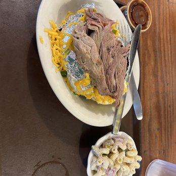 Pappas Bar-B-Q - Pulled Pork Baked Potato - Barbeque Near Me - Houston, Texas Pappas Bar-B-Q - Pulled Pork Baked Potato - Barbeque Near Me - Houston, Texas